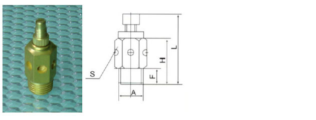 SBTA-C Stainless Steel Sintered Mufflers with Throttle Valve