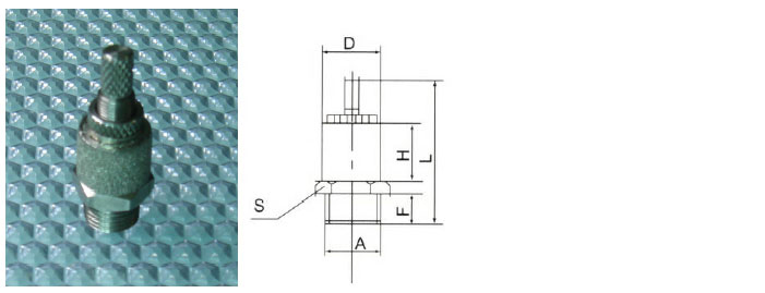 SSBTA-A Stainless Steel Sintered Mufflers with Throttle Valve