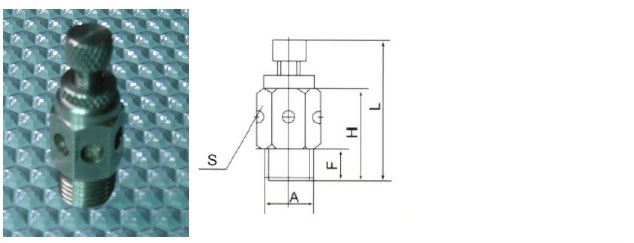 SSBTA-C Stainless Steel Sintered Mufflers with Throttle Valve